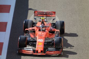 World © Octane Photographic Ltd. Formula 1 – Abu Dhabi GP - Practice 1. Scuderia Ferrari SF90 – Charles Leclerc. Yas Marina Circuit, Abu Dhabi, UAE. Friday 29th November 2019.