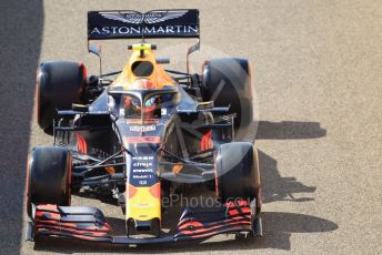 World © Octane Photographic Ltd. Formula 1 – Abu Dhabi GP - Practice 1. Aston Martin Red Bull Racing RB15 – Alexander Albon. Yas Marina Circuit, Abu Dhabi, UAE. Friday 29th November 2019.