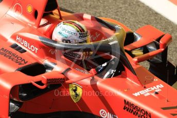 World © Octane Photographic Ltd. Formula 1 – Abu Dhabi GP - Practice 1. Scuderia Ferrari SF90 – Sebastian Vettel. Yas Marina Circuit, Abu Dhabi, UAE. Friday 29th November 2019.