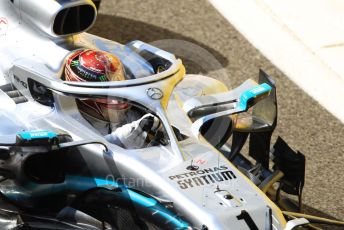 World © Octane Photographic Ltd. Formula 1 – Abu Dhabi GP - Practice 1. Mercedes AMG Petronas Motorsport AMG F1 W10 EQ Power+ - Lewis Hamilton. Yas Marina Circuit, Abu Dhabi, UAE. Friday 29th November 2019.