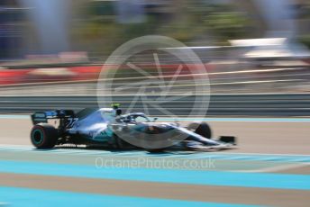 World © Octane Photographic Ltd. Formula 1 – Abu Dhabi GP - Practice 1. Mercedes AMG Petronas Motorsport AMG F1 W10 EQ Power+ - Valtteri Bottas. Yas Marina Circuit, Abu Dhabi, UAE. Friday 29th November 2019.