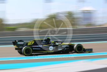 World © Octane Photographic Ltd. Formula 1 – Abu Dhabi GP - Practice 1. Renault Sport F1 Team RS19 – Nico Hulkenberg. Yas Marina Circuit, Abu Dhabi, UAE. Friday 29th November 2019.