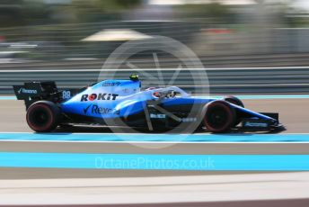 World © Octane Photographic Ltd. Formula 1 – Abu Dhabi GP - Practice 1. ROKiT Williams Racing FW42 – Robert Kubica. Yas Marina Circuit, Abu Dhabi, UAE. Friday 29th November 2019.