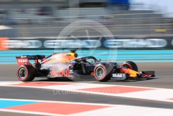 World © Octane Photographic Ltd. Formula 1 – Abu Dhabi GP - Practice 1. Aston Martin Red Bull Racing RB15 – Max Verstappen. Yas Marina Circuit, Abu Dhabi, UAE. Friday 29th November 2019.