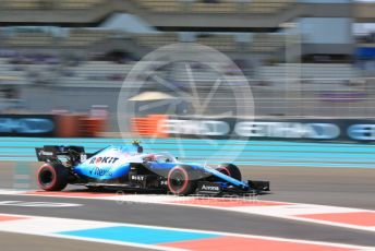 World © Octane Photographic Ltd. Formula 1 – Abu Dhabi GP - Practice 1. ROKiT Williams Racing FW42 – Robert Kubica. Yas Marina Circuit, Abu Dhabi, UAE. Friday 29th November 2019.