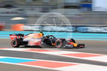 World © Octane Photographic Ltd. Formula 1 – Abu Dhabi GP - Practice 1. Aston Martin Red Bull Racing RB15 – Max Verstappen. Yas Marina Circuit, Abu Dhabi, UAE. Friday 29th November 2019.