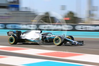 World © Octane Photographic Ltd. Formula 1 – Abu Dhabi GP - Practice 1. Mercedes AMG Petronas Motorsport AMG F1 W10 EQ Power+ - Lewis Hamilton. Yas Marina Circuit, Abu Dhabi, UAE. Friday 29th November 2019.