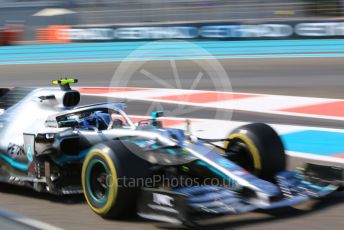 World © Octane Photographic Ltd. Formula 1 – Abu Dhabi GP - Practice 1. Mercedes AMG Petronas Motorsport AMG F1 W10 EQ Power+ - Valtteri Bottas. Yas Marina Circuit, Abu Dhabi, UAE. Friday 29th November 2019.
