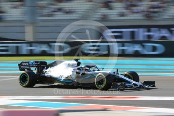 World © Octane Photographic Ltd. Formula 1 – Abu Dhabi GP - Practice 1. Mercedes AMG Petronas Motorsport AMG F1 W10 EQ Power+ - Lewis Hamilton. Yas Marina Circuit, Abu Dhabi, UAE. Friday 29th November 2019.