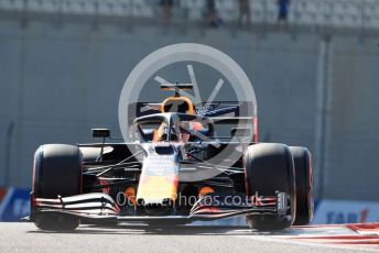 World © Octane Photographic Ltd. Formula 1 – Abu Dhabi GP - Practice 1. Aston Martin Red Bull Racing RB15 – Max Verstappen. Yas Marina Circuit, Abu Dhabi, UAE. Friday 29th November 2019.