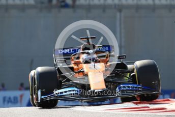 World © Octane Photographic Ltd. Formula 1 – Abu Dhabi GP - Practice 1. McLaren MCL34 – Carlos Sainz. Yas Marina Circuit, Abu Dhabi, UAE. Friday 29th November 2019.