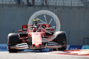 World © Octane Photographic Ltd. Formula 1 – Abu Dhabi GP - Practice 1. Scuderia Ferrari SF90 – Charles Leclerc. Yas Marina Circuit, Abu Dhabi, UAE. Friday 29th November 2019.