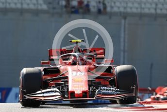 World © Octane Photographic Ltd. Formula 1 – Abu Dhabi GP - Practice 1. Scuderia Ferrari SF90 – Charles Leclerc. Yas Marina Circuit, Abu Dhabi, UAE. Friday 29th November 2019.