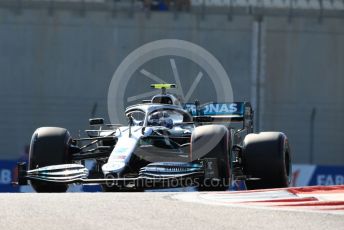 World © Octane Photographic Ltd. Formula 1 – Abu Dhabi GP - Practice 1. Mercedes AMG Petronas Motorsport AMG F1 W10 EQ Power+ - Valtteri Bottas. Yas Marina Circuit, Abu Dhabi, UAE. Friday 29th November 2019.