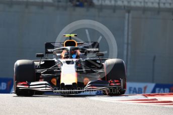 World © Octane Photographic Ltd. Formula 1 – Abu Dhabi GP - Practice 1. Aston Martin Red Bull Racing RB15 – Alexander Albon. Yas Marina Circuit, Abu Dhabi, UAE. Friday 29th November 2019.