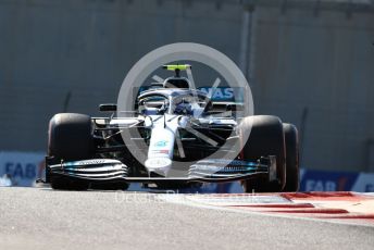 World © Octane Photographic Ltd. Formula 1 – Abu Dhabi GP - Practice 1. Mercedes AMG Petronas Motorsport AMG F1 W10 EQ Power+ - Valtteri Bottas. Yas Marina Circuit, Abu Dhabi, UAE. Friday 29th November 2019.