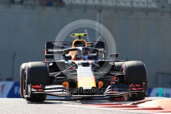 World © Octane Photographic Ltd. Formula 1 – Abu Dhabi GP - Practice 1. Aston Martin Red Bull Racing RB15 – Alexander Albon. Yas Marina Circuit, Abu Dhabi, UAE. Friday 29th November 2019.