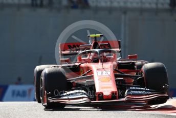 World © Octane Photographic Ltd. Formula 1 – Abu Dhabi GP - Practice 1. Scuderia Ferrari SF90 – Charles Leclerc. Yas Marina Circuit, Abu Dhabi, UAE. Friday 29th November 2019.