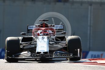 World © Octane Photographic Ltd. Formula 1 – Abu Dhabi GP - Practice 1. Alfa Romeo Racing C38 – Kimi Raikkonen. Yas Marina Circuit, Abu Dhabi, UAE. Friday 29th November 2019.