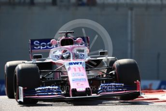 World © Octane Photographic Ltd. Formula 1 – Abu Dhabi GP - Practice 1. SportPesa Racing Point RP19 - Sergio Perez. Yas Marina Circuit, Abu Dhabi, UAE. Friday 29th November 2019.