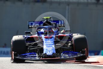 World © Octane Photographic Ltd. Formula 1 – Abu Dhabi GP - Practice 1. Scuderia Toro Rosso STR14 – Pierre Gasly. Yas Marina Circuit, Abu Dhabi, UAE. Friday 29th November 2019.