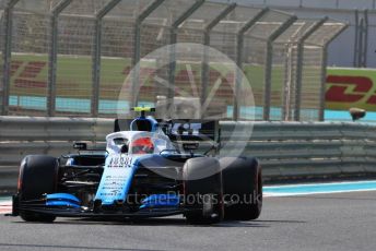 World © Octane Photographic Ltd. Formula 1 – Abu Dhabi GP - Practice 1. ROKiT Williams Racing FW42 – Robert Kubica. Yas Marina Circuit, Abu Dhabi, UAE. Friday 29th November 2019.