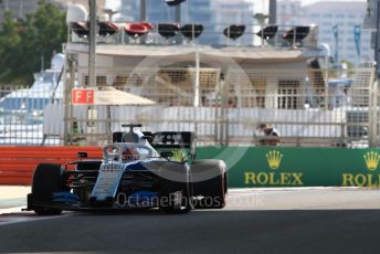 World © Octane Photographic Ltd. Formula 1 – Abu Dhabi GP - Practice 1. ROKiT Williams Racing FW 42 – George Russell. Yas Marina Circuit, Abu Dhabi, UAE. Friday 29th November 2019.