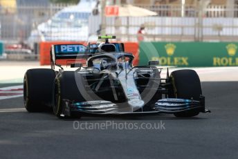 World © Octane Photographic Ltd. Formula 1 – Abu Dhabi GP - Practice 1. Mercedes AMG Petronas Motorsport AMG F1 W10 EQ Power+ - Valtteri Bottas. Yas Marina Circuit, Abu Dhabi, UAE. Friday 29th November 2019.