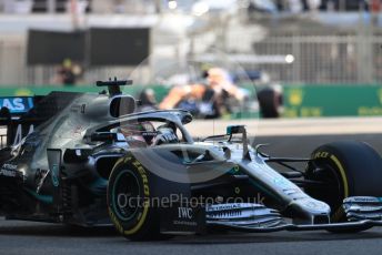 World © Octane Photographic Ltd. Formula 1 – Abu Dhabi GP - Practice 1. Mercedes AMG Petronas Motorsport AMG F1 W10 EQ Power+ - Lewis Hamilton. Yas Marina Circuit, Abu Dhabi, UAE. Friday 29th November 2019.