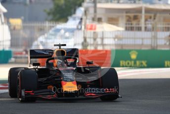 World © Octane Photographic Ltd. Formula 1 – Abu Dhabi GP - Practice 1. Aston Martin Red Bull Racing RB15 – Max Verstappen. Yas Marina Circuit, Abu Dhabi, UAE. Friday 29th November 2019.