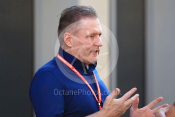 World © Octane Photographic Ltd. Formula 1 – Abu Dhabi GP - Paddock. Aston Martin Red Bull Racing Max Verstappen's father Jos. Yas Marina Circuit, Abu Dhabi, UAE. Friday 29th November 2019.