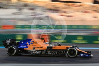 World © Octane Photographic Ltd. Formula 1 – Abu Dhabi GP - Practice 2. McLaren MCL34 – Lando Norris. Yas Marina Circuit, Abu Dhabi, UAE. Friday 29th November 2019.