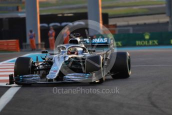 World © Octane Photographic Ltd. Formula 1 – Abu Dhabi GP - Practice 2. Mercedes AMG Petronas Motorsport AMG F1 W10 EQ Power+ - Lewis Hamilton. Yas Marina Circuit, Abu Dhabi, UAE. Friday 29th November 2019.