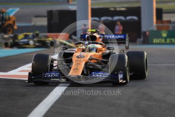 World © Octane Photographic Ltd. Formula 1 – Abu Dhabi GP - Practice 2. McLaren MCL34 – Lando Norris. Yas Marina Circuit, Abu Dhabi, UAE. Friday 29th November 2019.