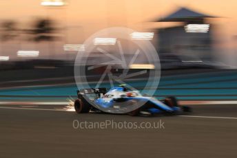 World © Octane Photographic Ltd. Formula 1 – Abu Dhabi GP - Practice 2. ROKiT Williams Racing FW42 – Robert Kubica. Yas Marina Circuit, Abu Dhabi, UAE. Friday 29th November 2019.