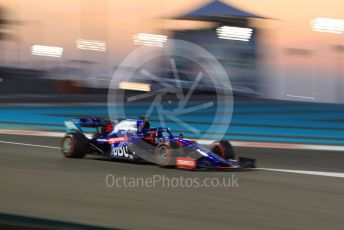World © Octane Photographic Ltd. Formula 1 – Abu Dhabi GP - Practice 2. Scuderia Toro Rosso STR14 – Daniil Kvyat. Yas Marina Circuit, Abu Dhabi, UAE. Friday 29th November 2019.