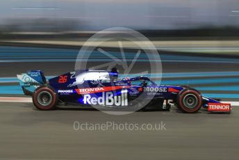 World © Octane Photographic Ltd. Formula 1 – Abu Dhabi GP - Practice 2. Scuderia Toro Rosso STR14 – Daniil Kvyat. Yas Marina Circuit, Abu Dhabi, UAE. Friday 29th November 2019.