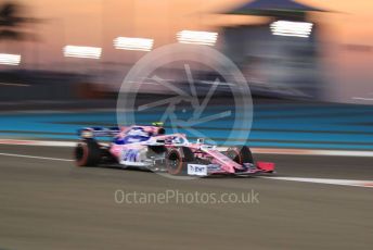 World © Octane Photographic Ltd. Formula 1 – Abu Dhabi GP - Practice 2. SportPesa Racing Point RP19 – Lance Stroll. Yas Marina Circuit, Abu Dhabi, UAE. Friday 29th November 2019.