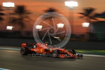 World © Octane Photographic Ltd. Formula 1 – Abu Dhabi GP - Practice 2. Scuderia Ferrari SF90 – Charles Leclerc. Yas Marina Circuit, Abu Dhabi, UAE. Friday 29th November 2019.