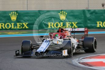World © Octane Photographic Ltd. Formula 1 – Abu Dhabi GP - Practice 2. Alfa Romeo Racing C38 – Antonio Giovinazzi. Yas Marina Circuit, Abu Dhabi, UAE. Friday 29th November 2019.