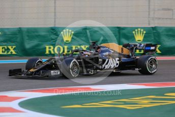World © Octane Photographic Ltd. Formula 1 – Abu Dhabi GP - Practice 2. Haas F1 Team VF19 – Romain Grosjean. Yas Marina Circuit, Abu Dhabi, UAE. Friday 29th November 2019.