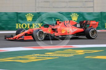 World © Octane Photographic Ltd. Formula 1 – Abu Dhabi GP - Practice 2. Scuderia Ferrari SF90 – Charles Leclerc. Yas Marina Circuit, Abu Dhabi, UAE. Friday 29th November 2019.