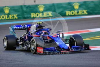 World © Octane Photographic Ltd. Formula 1 – Abu Dhabi GP - Practice 2. Scuderia Toro Rosso STR14 – Pierre Gasly. Yas Marina Circuit, Abu Dhabi, UAE. Friday 29th November 2019.