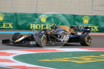 World © Octane Photographic Ltd. Formula 1 – Abu Dhabi GP - Practice 2. Haas F1 Team VF19 – Kevin Magnussen. Yas Marina Circuit, Abu Dhabi, UAE. Friday 29th November 2019.