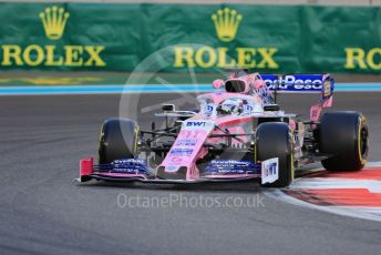 World © Octane Photographic Ltd. Formula 1 – Abu Dhabi GP - Practice 2. SportPesa Racing Point RP19 - Sergio Perez. Yas Marina Circuit, Abu Dhabi, UAE. Friday 29th November 2019.