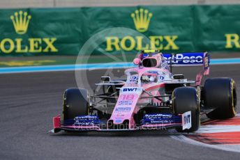 World © Octane Photographic Ltd. Formula 1 – Abu Dhabi GP - Practice 2. SportPesa Racing Point RP19 – Lance Stroll. Yas Marina Circuit, Abu Dhabi, UAE. Friday 29th November 2019.