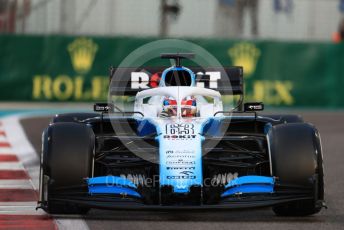 World © Octane Photographic Ltd. Formula 1 – Abu Dhabi GP - Practice 2. ROKiT Williams Racing FW 42 – George Russell. Yas Marina Circuit, Abu Dhabi, UAE. Friday 29th November 2019.