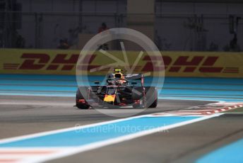 World © Octane Photographic Ltd. Formula 1 – Abu Dhabi GP - Practice 2. Aston Martin Red Bull Racing RB15 – Alexander Albon. Yas Marina Circuit, Abu Dhabi, UAE. Friday 29th November 2019.