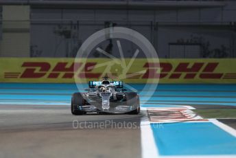 World © Octane Photographic Ltd. Formula 1 – Abu Dhabi GP - Practice 2. Mercedes AMG Petronas Motorsport AMG F1 W10 EQ Power+ - Lewis Hamilton. Yas Marina Circuit, Abu Dhabi, UAE. Friday 29th November 2019.