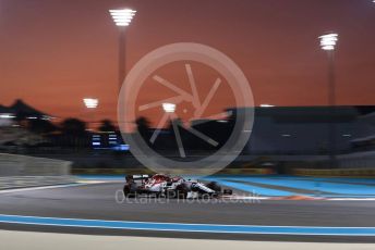 World © Octane Photographic Ltd. Formula 1 – Abu Dhabi GP - Practice 2. Alfa Romeo Racing C38 – Kimi Raikkonen. Yas Marina Circuit, Abu Dhabi, UAE. Friday 29th November 2019.